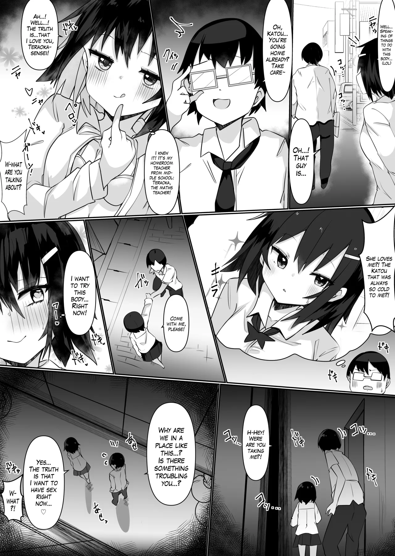 Hentai Manga Comic-Using a Body Change App to Have Sex! ~Lewdness Overload in a Woman's Body~-Read-6